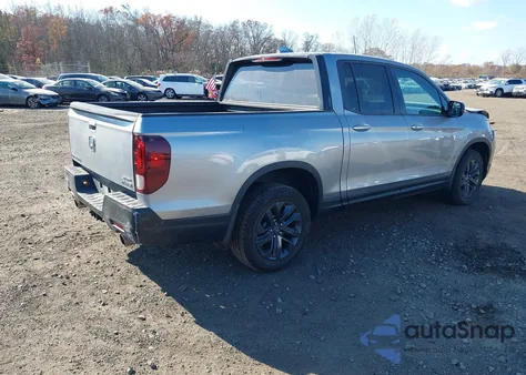 2023 Honda Ridgeline Sport из США, поврежденный, VIN 5FPYK3F12PB039030